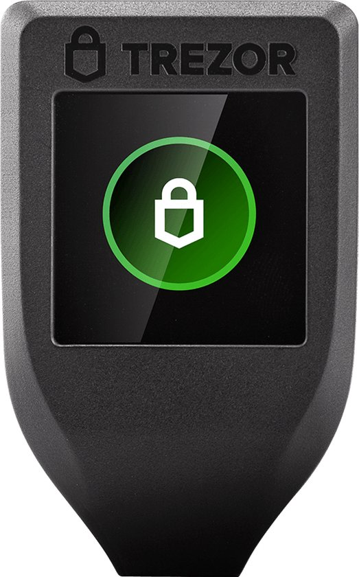 Trezor Model T device